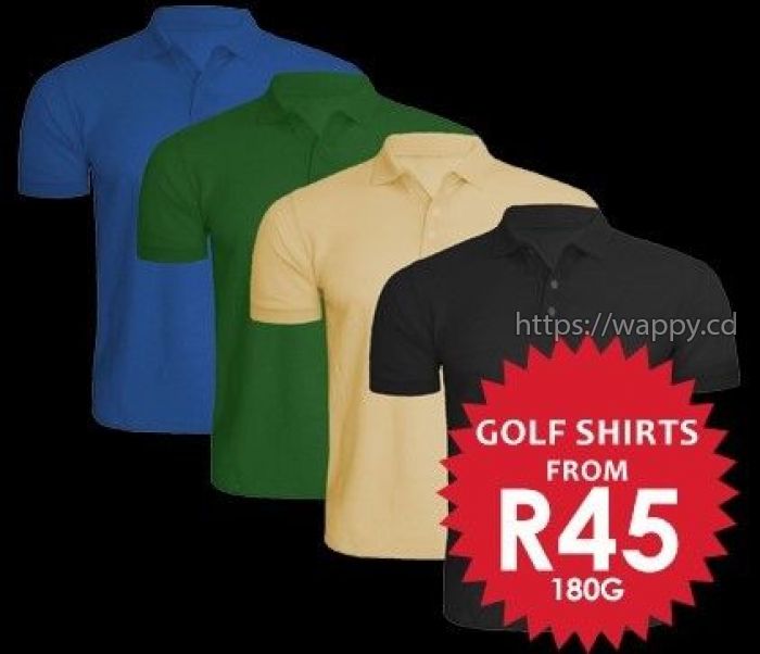Cheap T-Shirts and Golf Shirts South Africa
