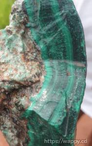 Malachite brut