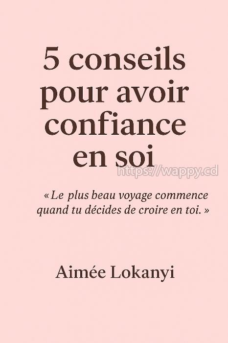 Aie confiance en toi