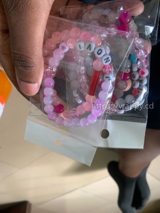 Bracelet en perle simple et personnalisé