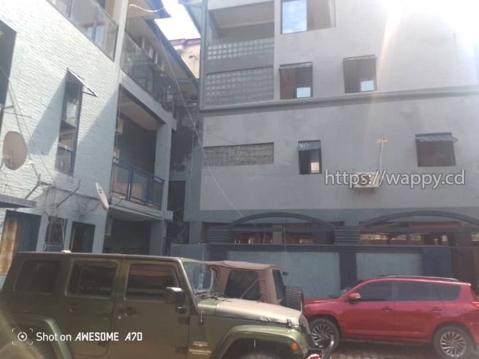 Parcelle Plus Deux Immeubles À Gombe Sur Macadam