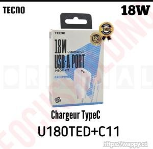 Chargeur TECNO typeC ORIGINAL