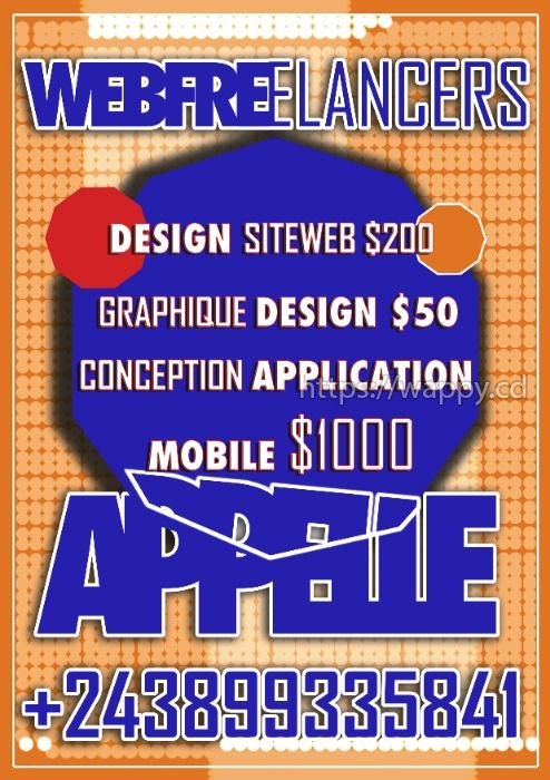 DESIGN GRAPHIQUE ET CONCEPTION SITE WEB $200