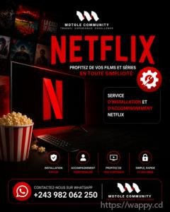 Abonnement Netflix pour 3 mois