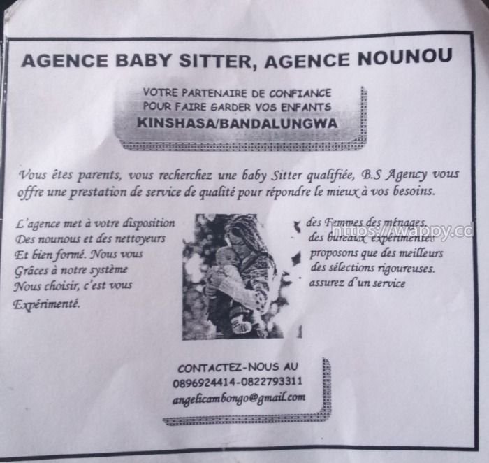 Recherche Nounou