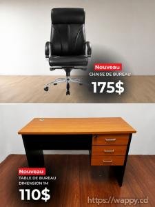 Tables & chaises de bureau