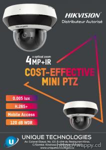 Hikvision 4 MP 4x Network PTZ Camera