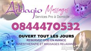 Addagio Massages - Services Pro à domicile