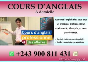 COURS D'ANGLAIS À DOMICILE