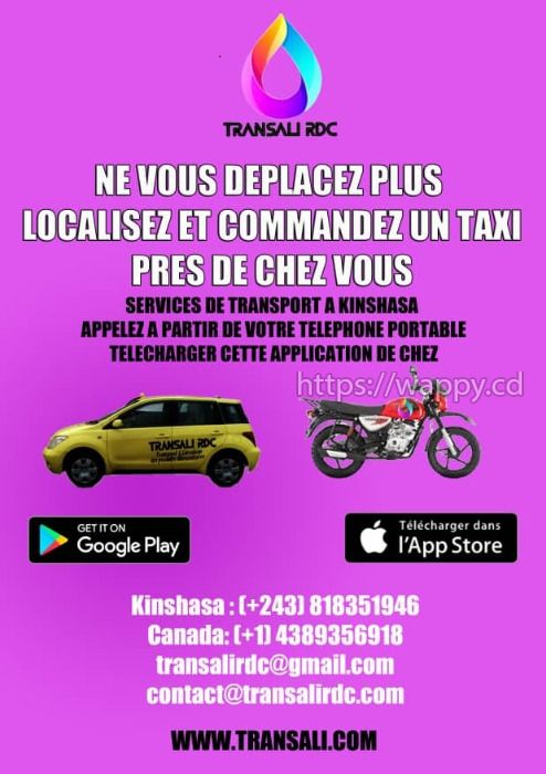 SERVICES DE TRANSPORT A KINSHASA