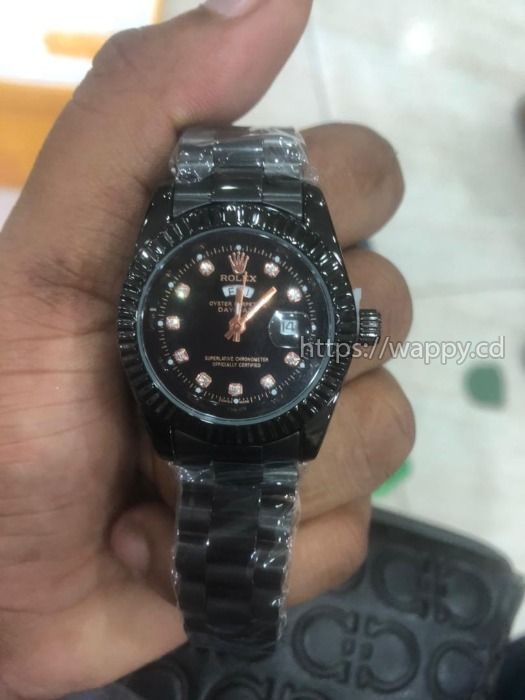 Rolex sales femme noir