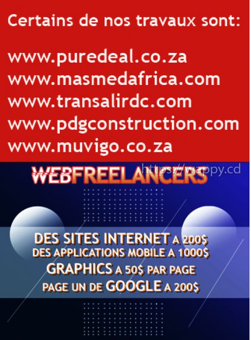 Des sites internet et graphics