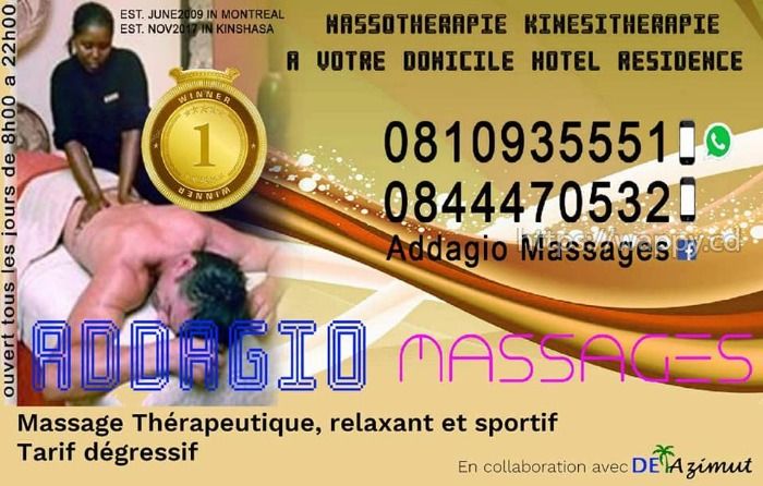 ADDAGIO Massages kinésithérapie et services pro a 