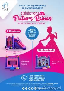 Promotion location château de princesse