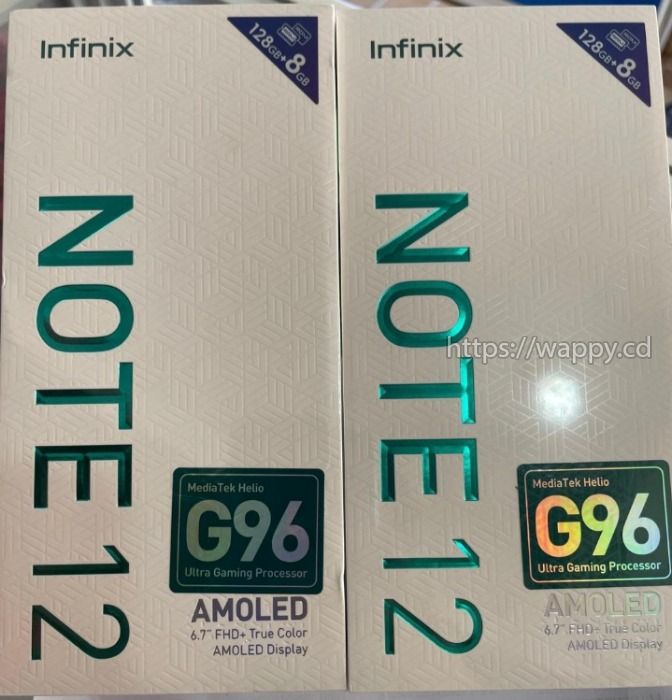 Infinix note 12 et autres