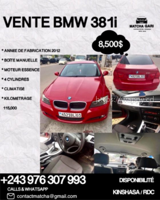 BMW 381i / KINSHASA