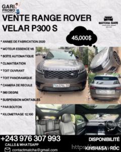 Range Rover Velar P300S 2020 - Matcha Gari