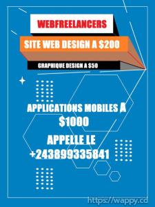 CONCEPTION APPLICATION MOBILE POUR $1000