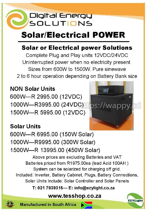 Solarised Back Solutions