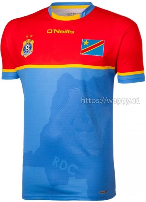 Maillot Léopards RDC Officiel (Vareuse Originale)