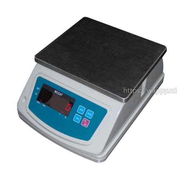 Bench weighing scales