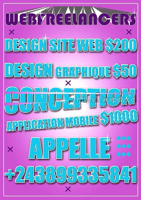 CONCEPTION SITE WEB POUR $200