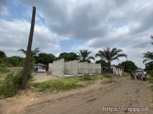 Parcelle avec 2 maisons commerciale inachevées