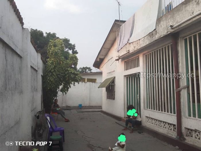 Une grande parcelle à Barumbu